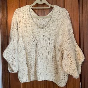 Cable-knit Cozy Sweater